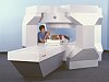 FIRST FDA-cleared .35T open MRI, the QUAD 7000™