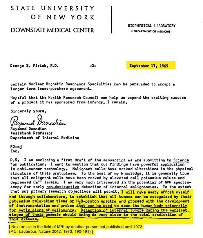 SUNY Downstae Letter - Sept 17, 1969